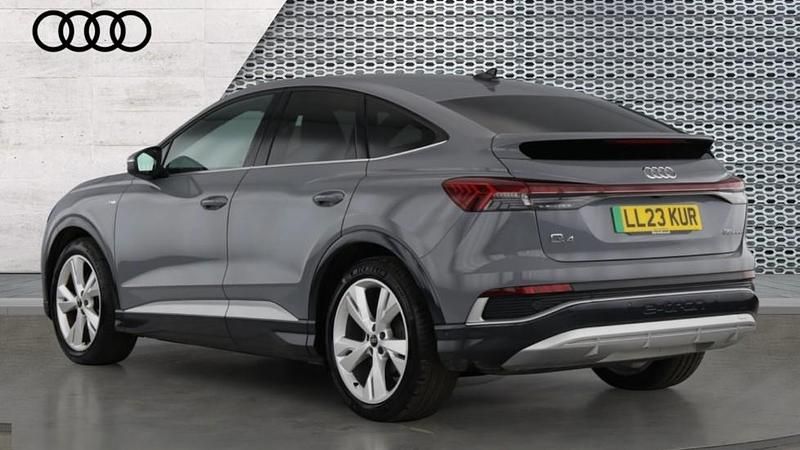 Used Audi Q4 e-tron S-Line 125 kW (170 HP) 2023 Grey SUV