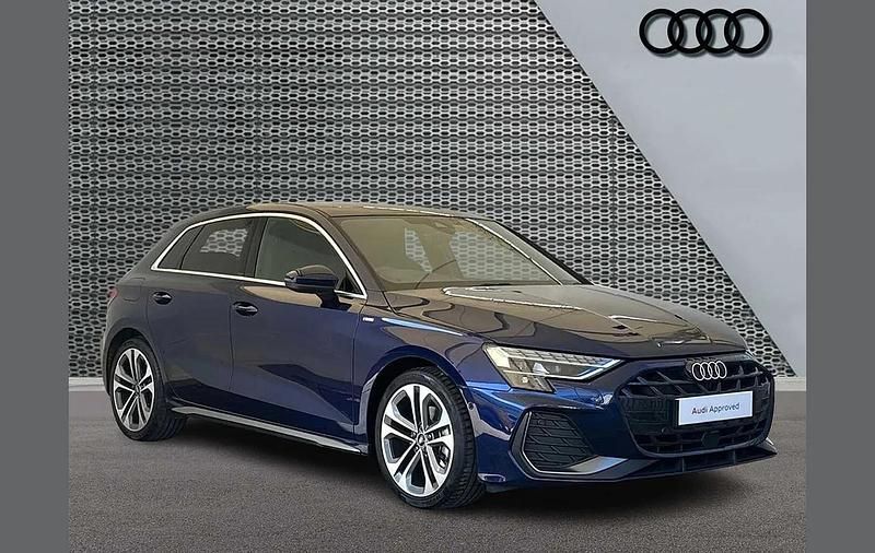 Used Audi A3 S-Line 147 HP (108 kW) 2025 Blue Hatchback