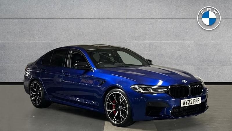Blue Used 2022 BMW M5 Competition Edition | £61,440 (Fair price) - Image 1/4