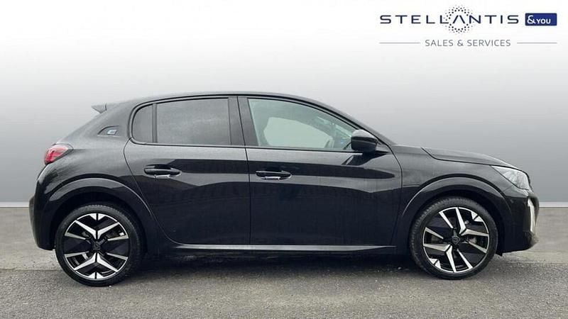 Used Peugeot e-208 GT 98 kW (134 HP) 2024 Black Hatchback