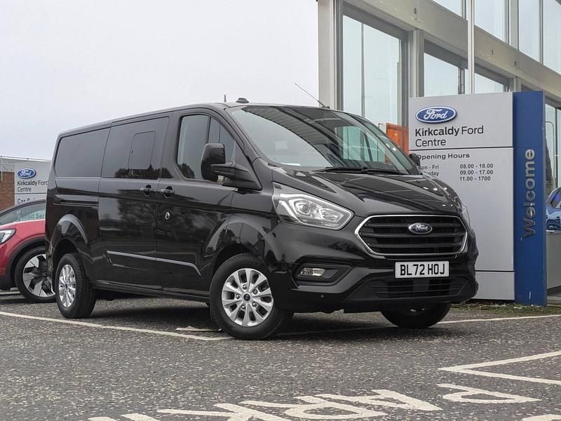 Black Used 2022 Ford Transit Custom Limited Van | £26,495 (Super price) - Image 1/4
