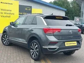 Used VW T-Roc Design 115 HP (84 kW) 2020 Grey SUV