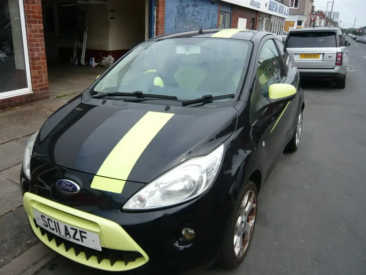Usado Ford Ka 69 HP (50 kW) 2011 Preto Citadino