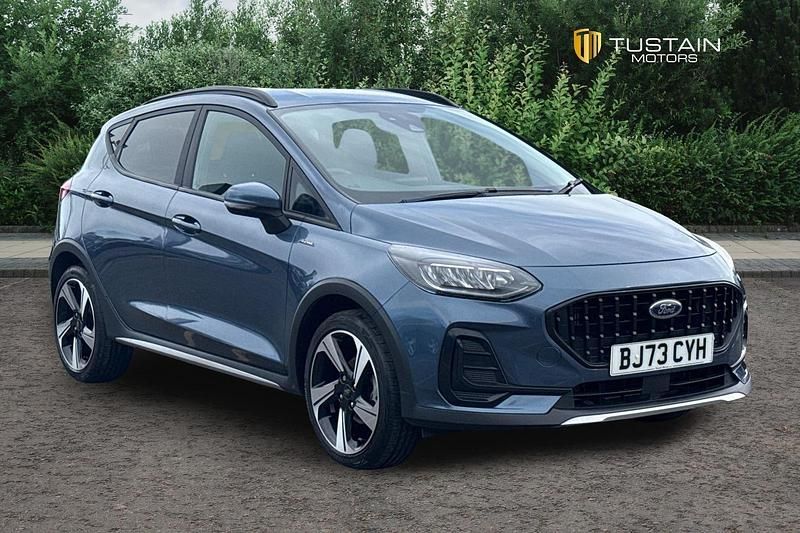 Used Ford Fiesta Active 100 HP (73 kW) 2023 Blue Hatchback