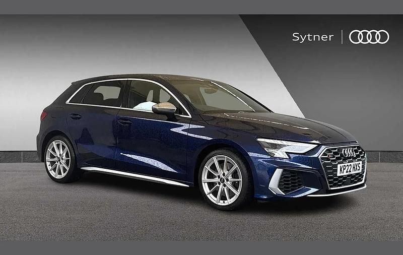 Used Audi S3 Sportback Comfort 310 HP (228 kW) 2022 Blue Hatchback