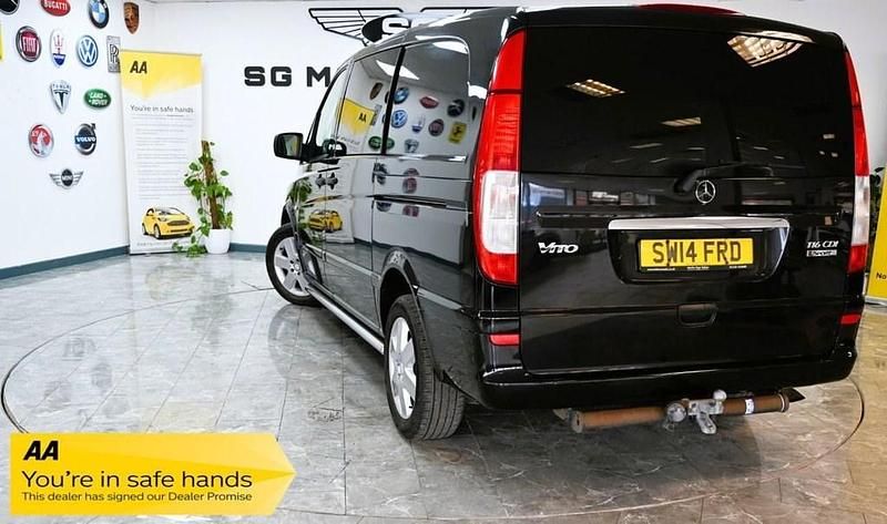Used Mercedes Vito 2014 Black Van