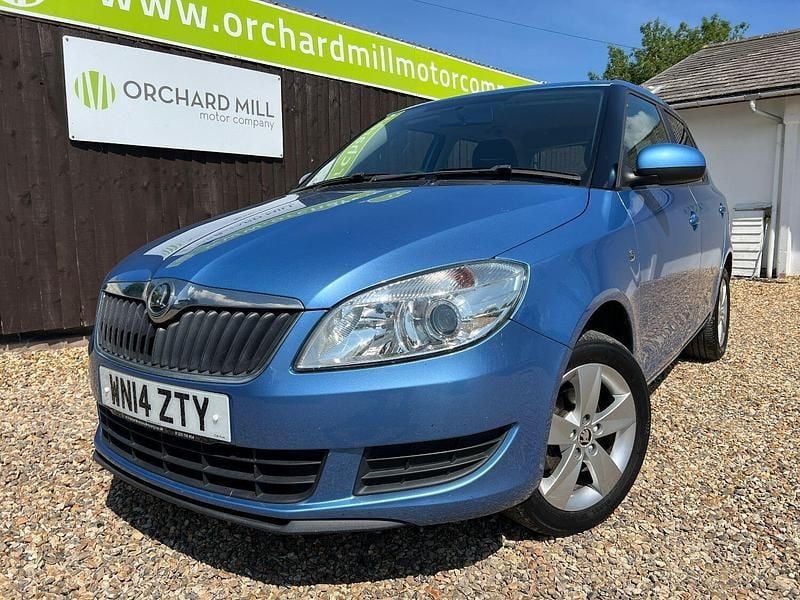 Blue Used 2014 Skoda Fabia SE Hatchback | £5,395 (Fair price) - Image 1/4