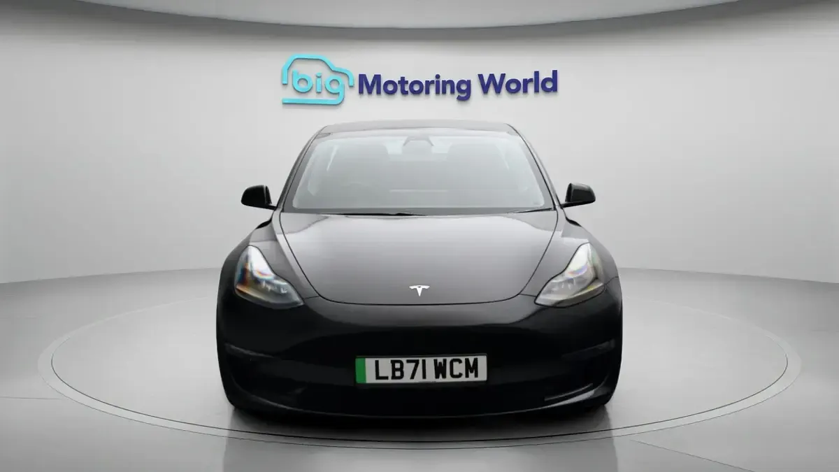 Used Tesla Model 3 Long Range AWD 366 kW (498 HP) 2021 Black Sedan