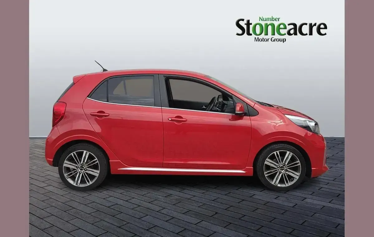Used Kia Picanto GT-Line 66 HP (48 kW) 2017 Red Hatchback