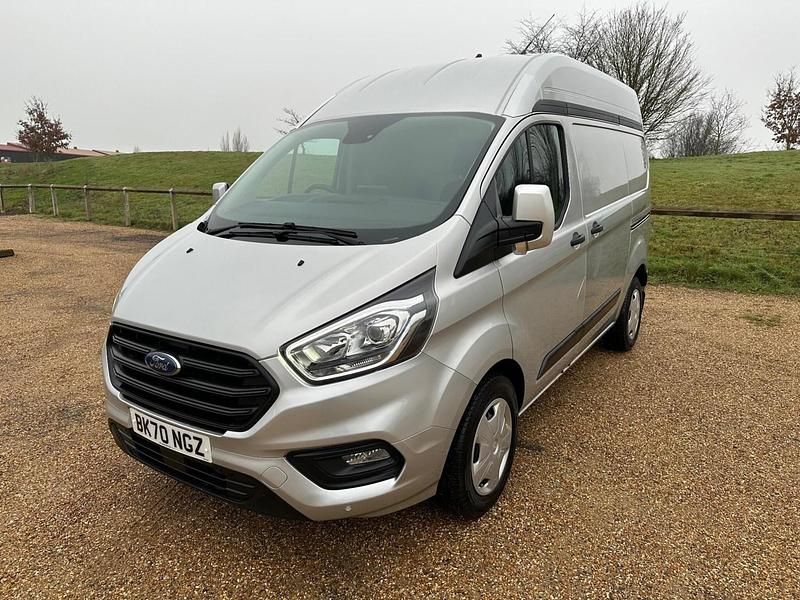 Used Ford Transit Custom Trend 130 HP (95 kW) 2020 Silver Van