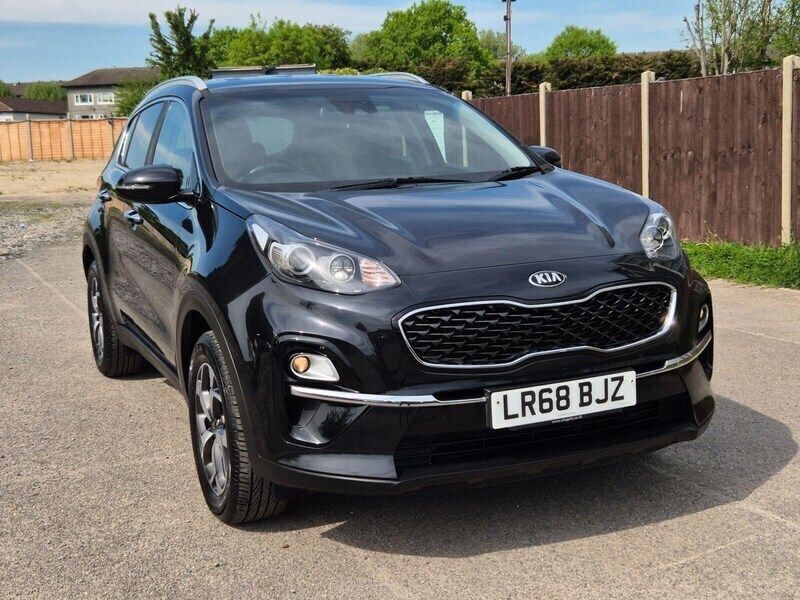 Black Used 2018 Kia Sportage 2 SUV | £10,500 (Fair price) - Image 1/4