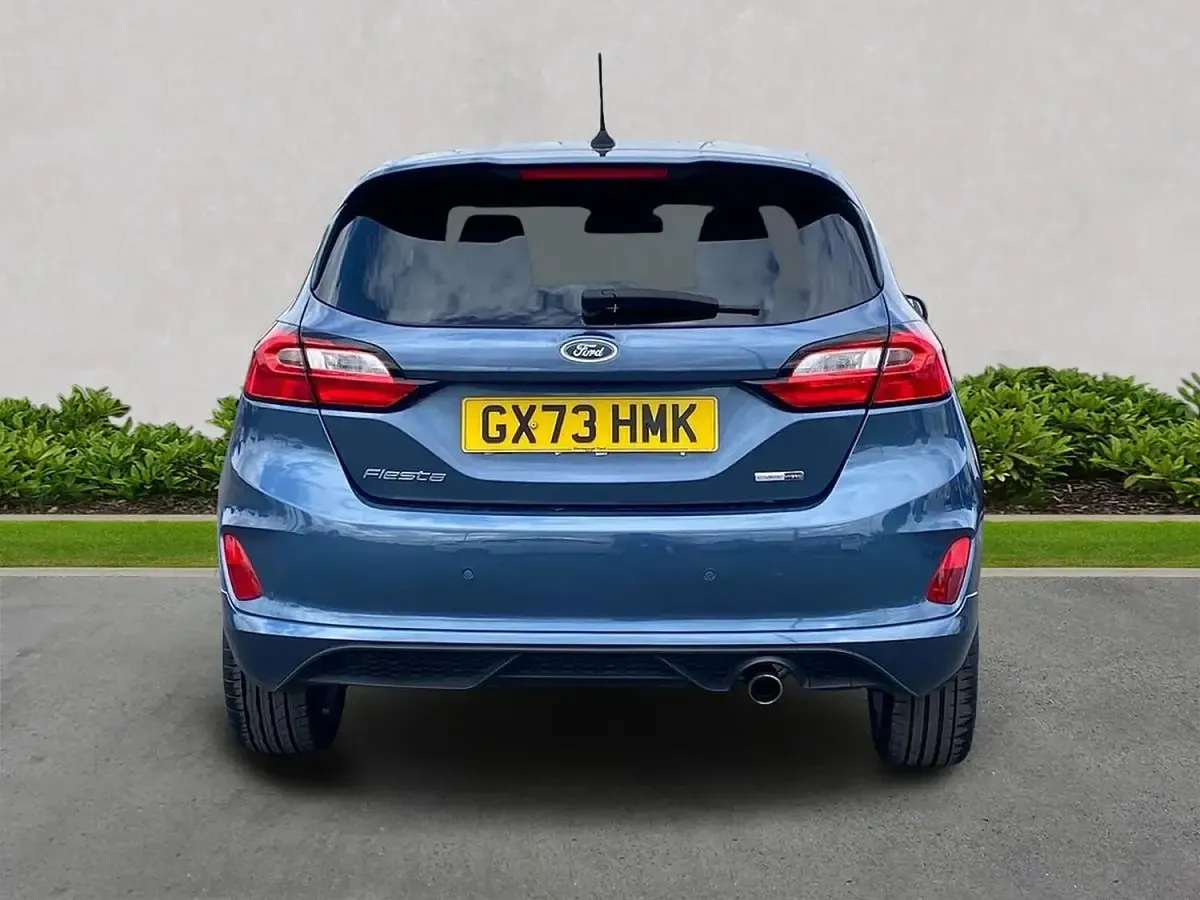 Used Ford Fiesta ST-Line 125 HP (91 kW) 2023 Blue Hatchback