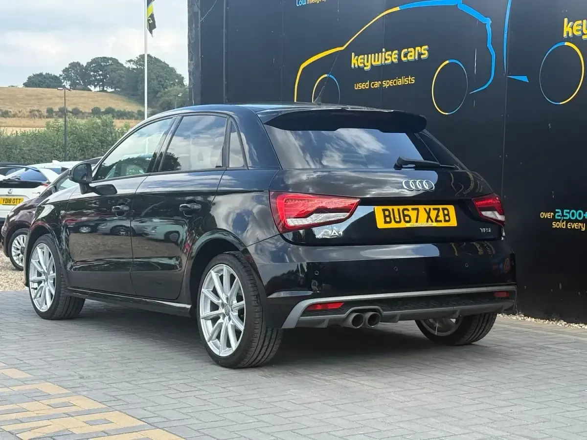 Used Audi A1 S-Line 2018 Black Hatchback