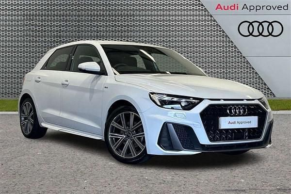 White Used 2023 Audi A1 S-Line Hatchback | £21,200 (Fair price) - Image 1/3
