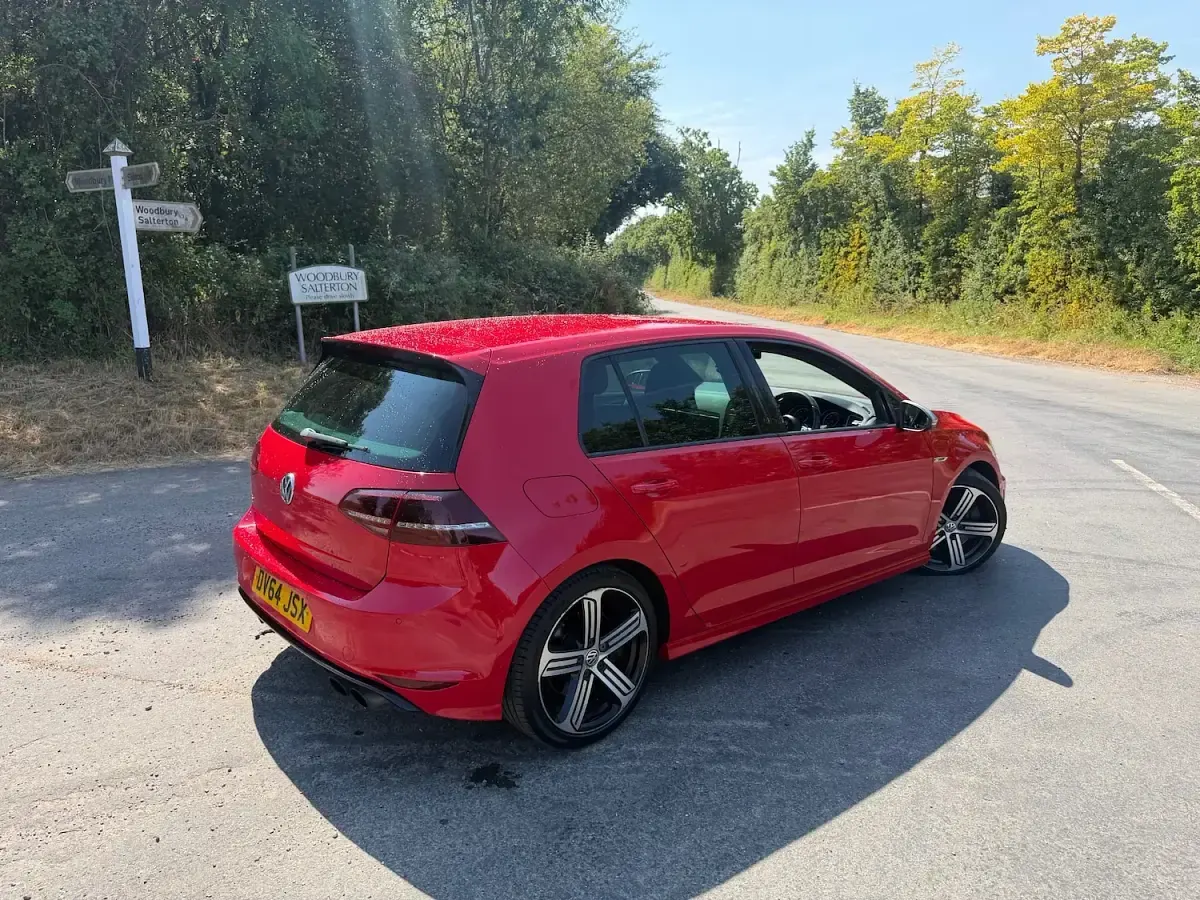 Used VW Golf VII R 296 HP (217 kW) 2014 Red Hatchback