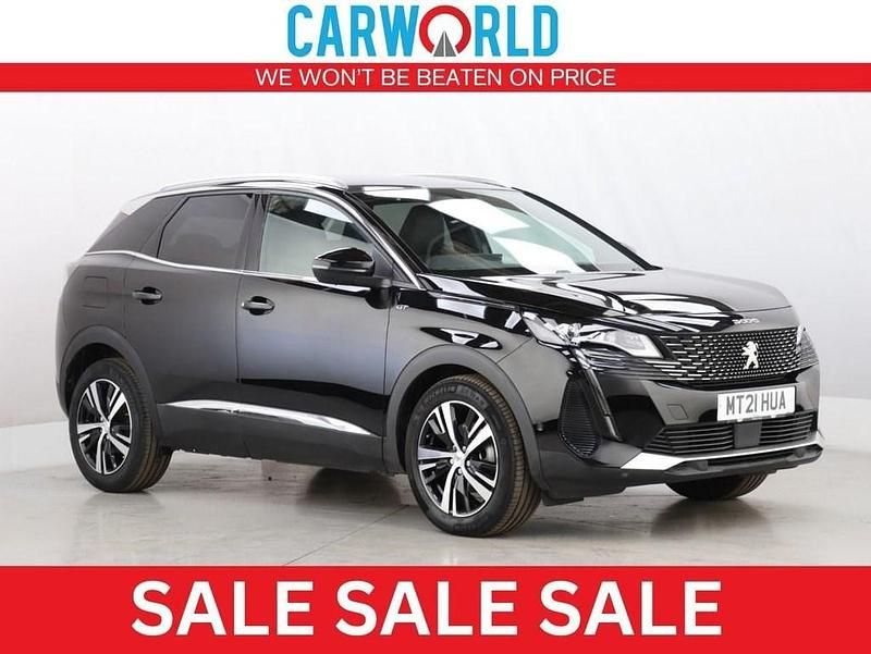 Black Used 2021 Peugeot 3008 GTi Hatchback | £17,000 (Fair price) - Image 1/3