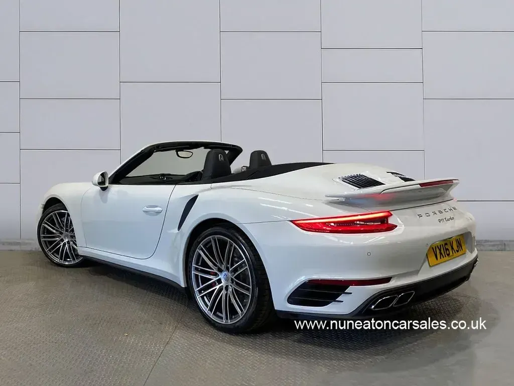 Used Porsche 991 532 HP (391 kW) 2016 White Cabriolet