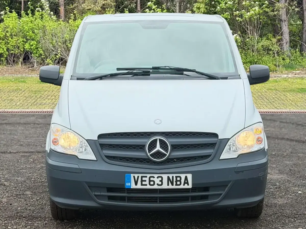 Used Mercedes Vito 136 HP (100 kW) 2014 White Van