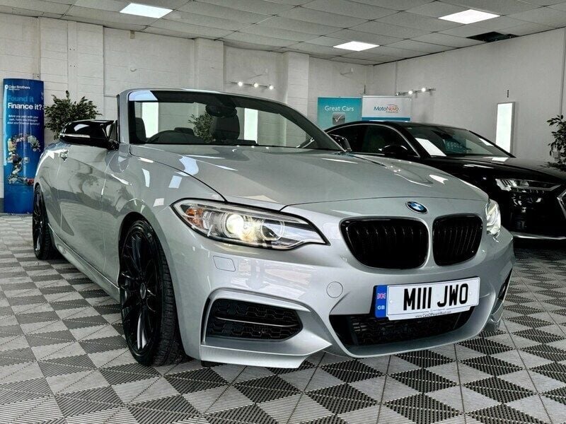 Silver Used 2016 BMW M235 Comfort Edition Cabriolet | £14,491 (Fair price) - Image 1/3
