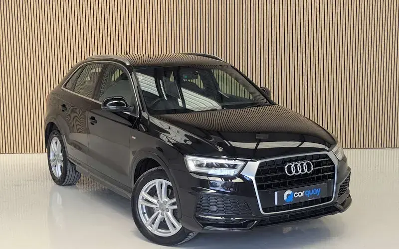 Used Audi Q3 S-Line 150 HP (110 kW) 2018 Black SUV