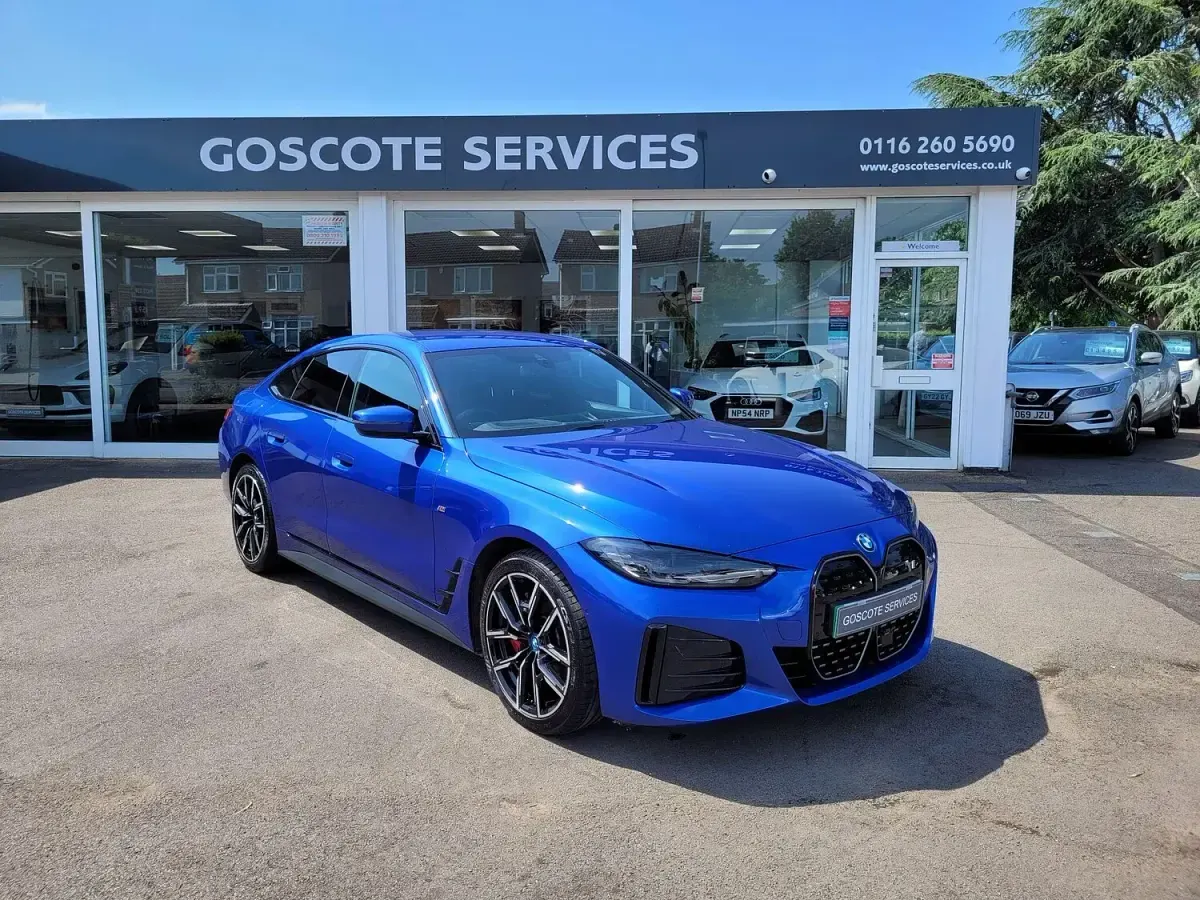 Used BMW i4 M Sport 250 kW (340 HP) 2023 Blue Sedan