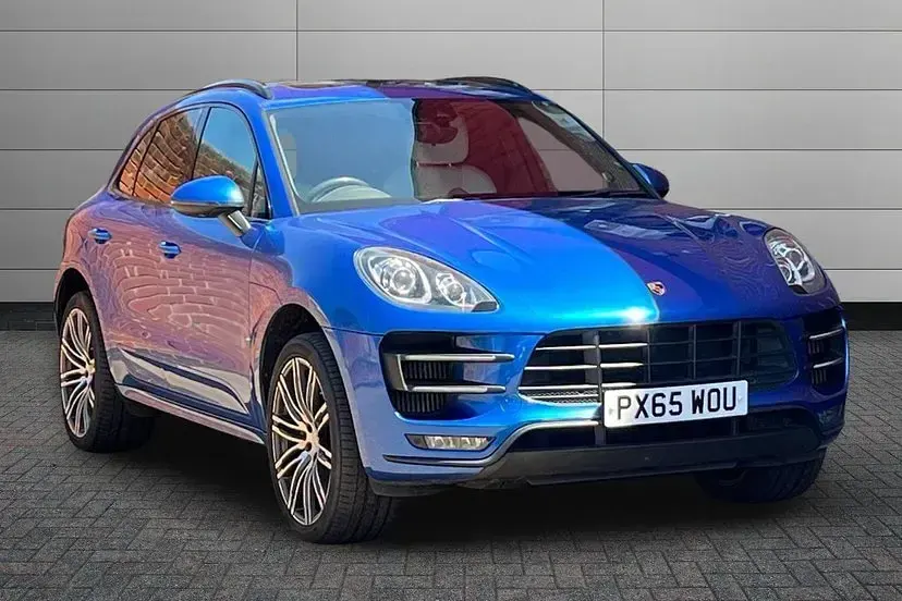 Used Porsche Macan 394 HP (289 kW) 2015 Blue SUV