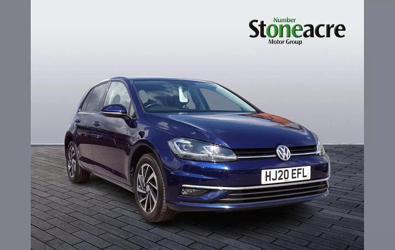 Blue Used 2020 VW Golf VIII Edition Hatchback | £16,995 (Good price) - Image 1/4