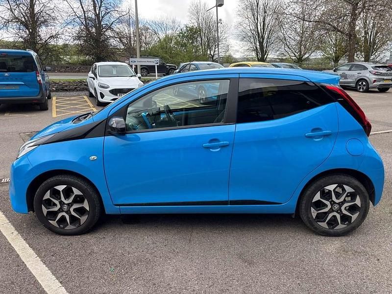 Gebraucht Toyota Aygo Trend 72 PS (52 kW) 2019 Blau Kleinwagen