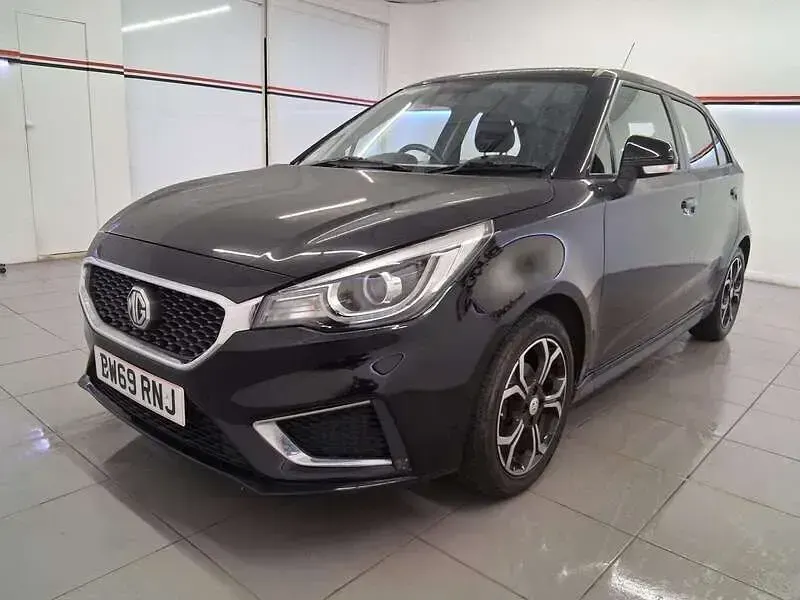 Used MG MG3 Exclusive 106 HP (77 kW) 2019 Black Hatchback