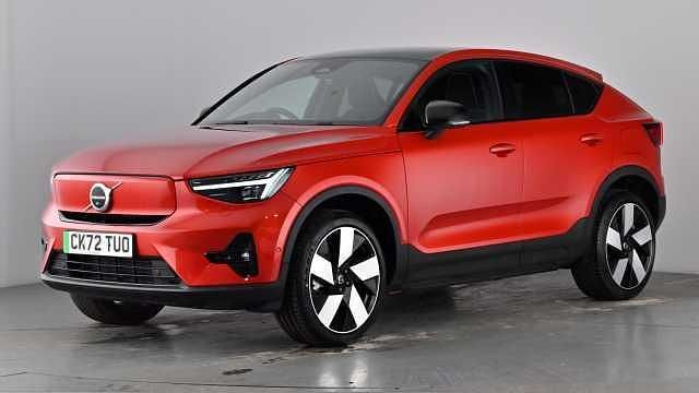 Used Volvo EC40 Ultimate 169 kW (231 HP) 2022 Fusion red SUV