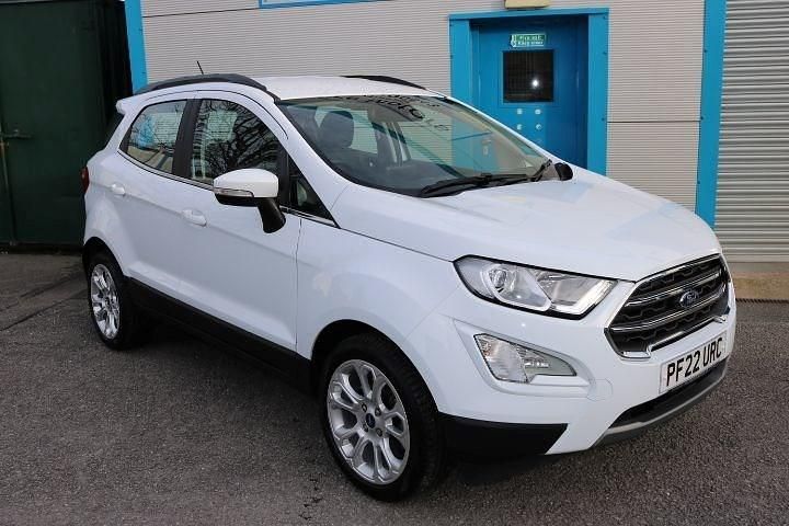 Used Ford Ecosport Titanium 125 HP (91 kW) 2022 White SUV