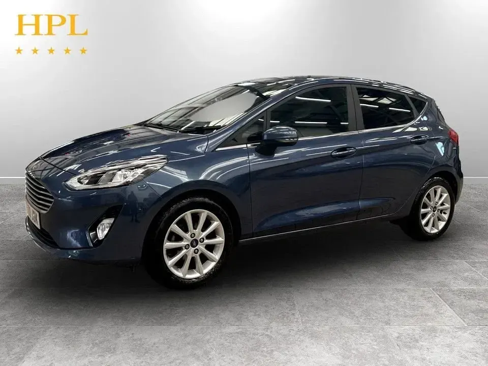 Used Ford Fiesta Titanium 95 HP (69 kW) 2020 Blue Hatchback