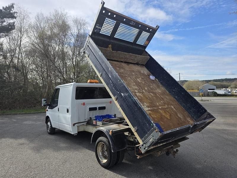 Used Ford Transit 115 HP (84 kW) 2012 White Cabriolet