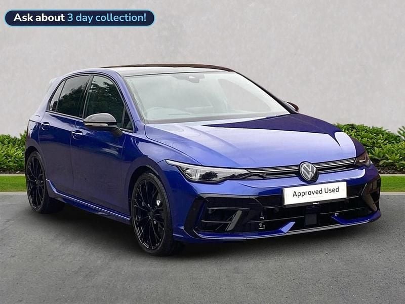 Blue Used 2025 VW Golf VIII Black Edition Hatchback | £54,599 - Image 1/4