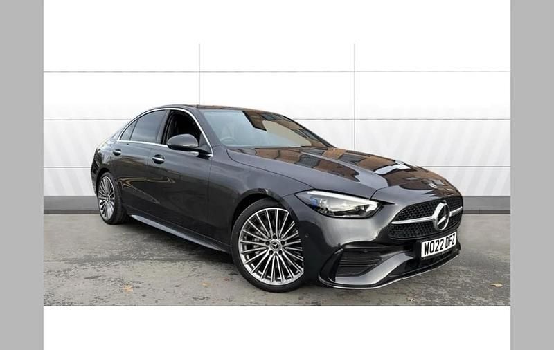 Grey Used 2022 Mercedes C200 AMG Line Premium Sedan | £28,500 (Fair price) - Image 1/4
