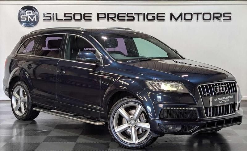 Used Audi Q7 S-Line 245 HP (180 kW) 2010 Blue SUV