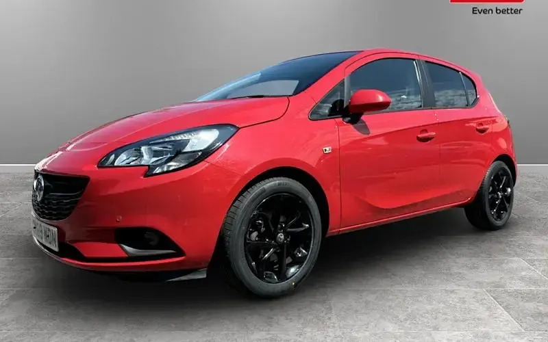 Used Vauxhall Corsa 75 HP (55 kW) 2019 Red Hatchback