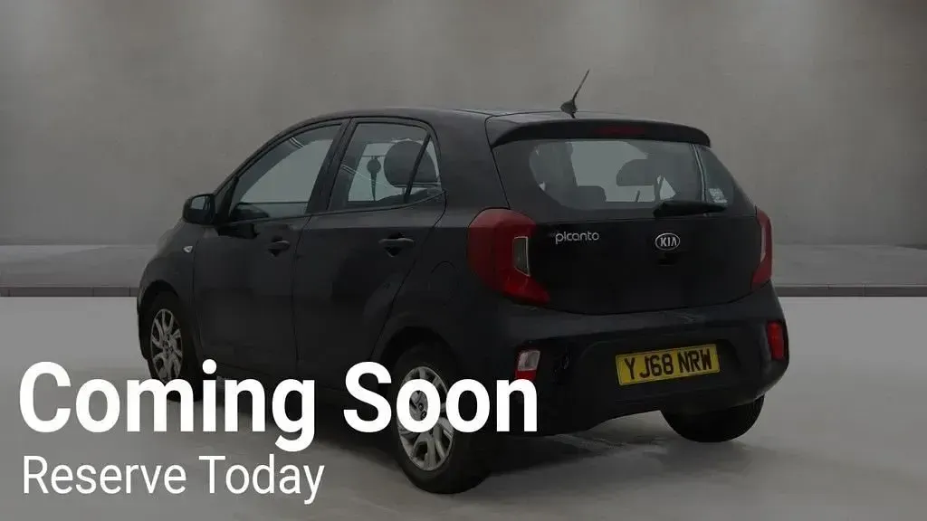 Used Kia Picanto 66 HP (48 kW) 2018 Black Hatchback
