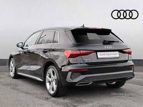 Used Audi A3 e-tron S-Line 2024 Black Hatchback