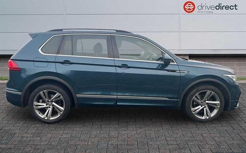 Used VW Tiguan R-line Edition 150 HP (110 kW) 2022 Blue SUV