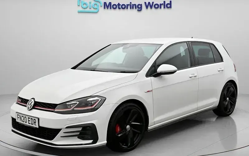 Used VW Golf VII GTI 245 HP (180 kW) 2020 White Hatchback