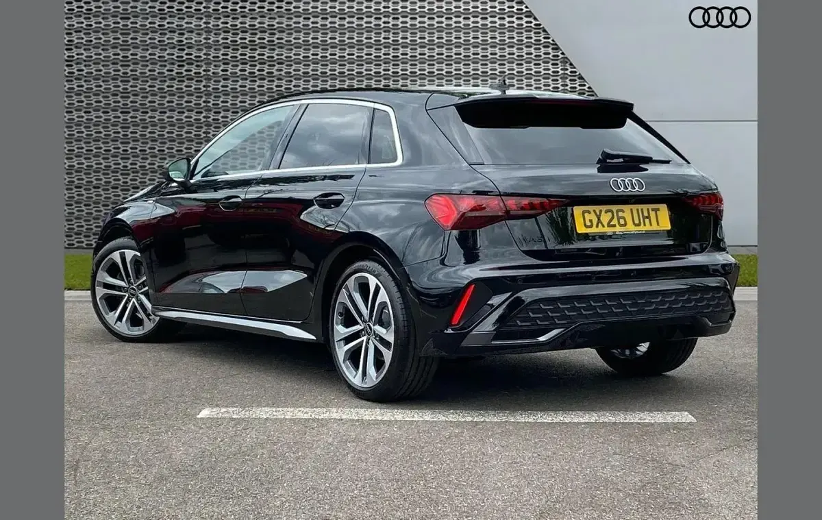 New Audi A3 S-Line 147 HP (108 kW) 2026 Black Hatchback