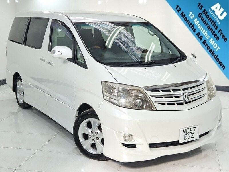 White Used 2007 Toyota Alphard MPV | £7,995 (Fair price) - Image 1/3