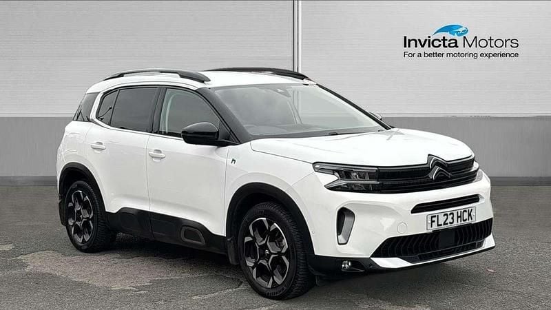 White Used 2023 Citroën C5 Aircross Shine SUV | £16,999 (Good price) - Image 1/4
