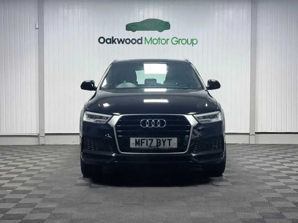 Used Audi Q3 S-Line 150 HP (110 kW) 2017 Black SUV