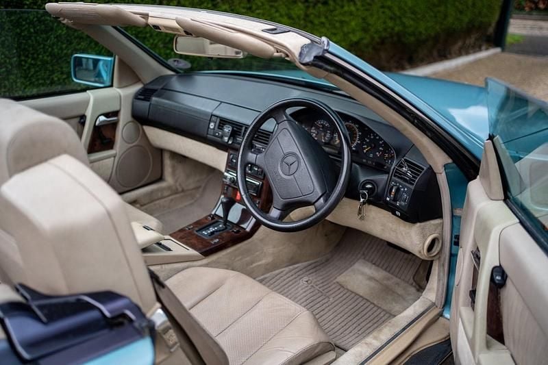 Used Mercedes SL280 1994 Blue Cabriolet