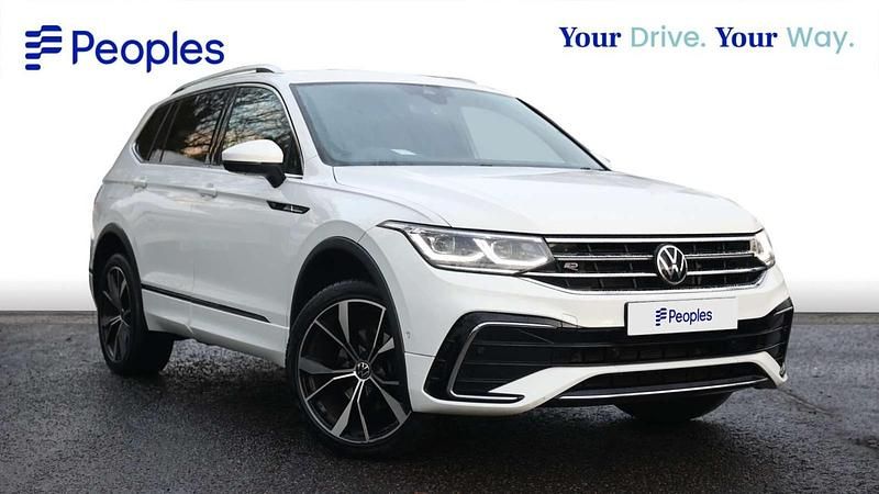 Used VW Tiguan Allspace R-line 2022 White SUV