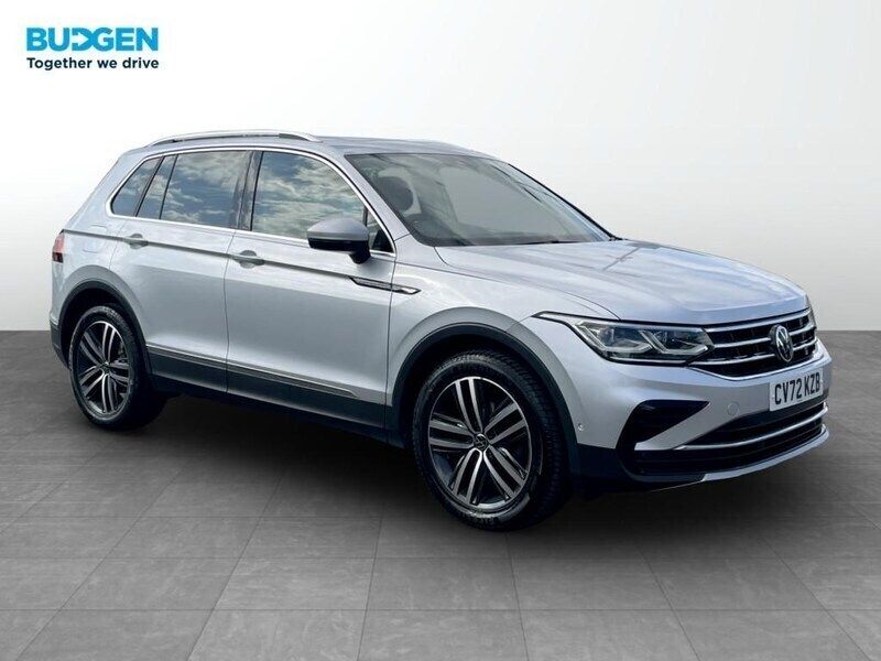 Silver Used 2022 VW Tiguan Elegance SUV | £22,900 (Good price) - Image 1/4