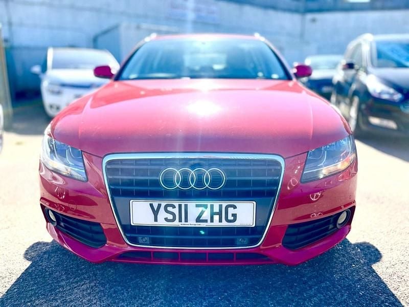 Used Audi A4 2011 Red Estate