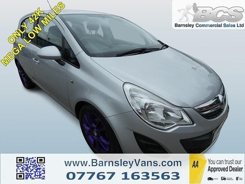 Silver Used 2012 Vauxhall Corsa | £3,695 (Good price) - Image 1/3